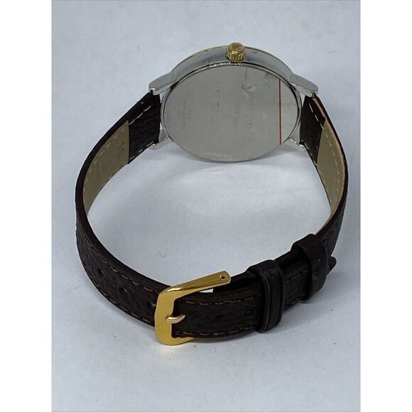 Kate Spade New York 0781 Women Brown Leather White Analog Dial Wrist Watch XX578 - Picture 10 of 12